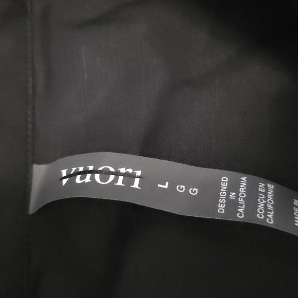 NWT Women's Vuori "Trestles Twill Romper" in Black. Various Sizes - Picture 3 of 9